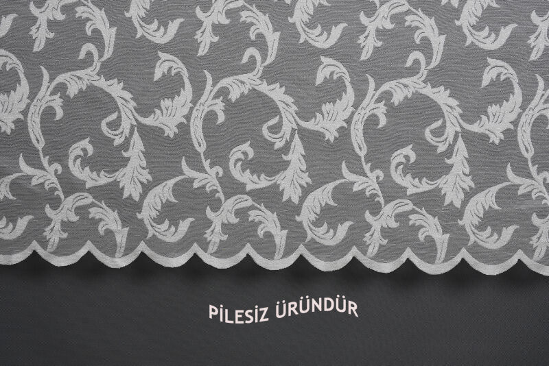 SULTAN 1 MODEL VİZON RENK PİLESİZ TEK KANAT Fon Perde 300*260 cm - 7