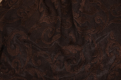 SULTAN 2 MODEL ACI KAHVE RENK TEK KANAT Hazır dikilmiş Pileli Fon Perde 300*260 cm - 7