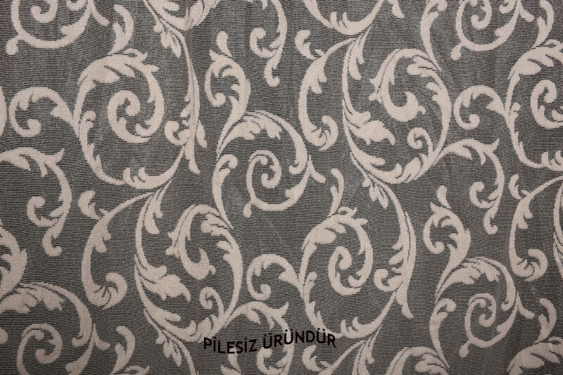 SULTAN 2 MODEL KREM RENK PİLESİZ TEK KANAT Fon Perde 300*260 cm - 2