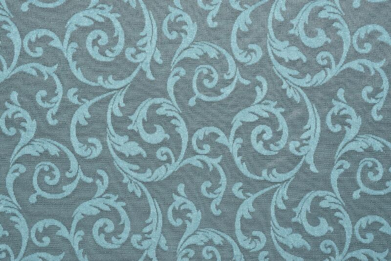 SULTAN 2 MODEL MAVİ RENK TEK KANAT Hazır dikilmiş Pileli Fon Perde 75*260 cm - 1