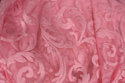 SULTAN 2 MODEL PEMBE RENK TEK KANAT Hazır dikilmiş Pileli Fon Perde 300*260 cm - 5