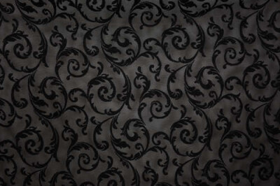 SULTAN 2 MODEL SİYAH RENK TEK KANAT Hazır dikilmiş Pileli Fon Perde 300*260 cm - 4