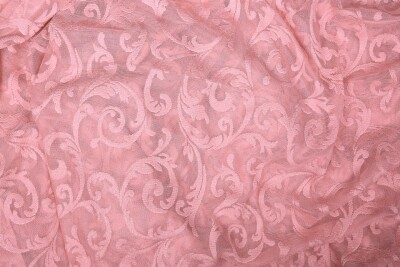 SULTAN 2 PEMBE RENK TEK KANAT Hazır dikilmiş Pileli Fon Perde 75*260 cm - 6