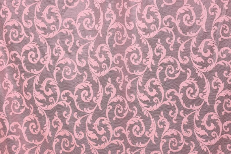 SULTAN 2 PEMBE RENK TEK KANAT Hazır dikilmiş Pileli Fon Perde 75*260 cm - 2