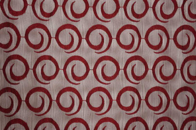 VAKKO ÇİFT RENK KIRMIZI İP PERDE HAZIR DÜĞMELERİ DİKİLMİŞ İP PERDE 300*250 cm - 4