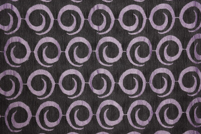 VAKKO ÇİFT RENK LİLA İP PERDE HAZIR DÜĞMELERİ DİKİLMİŞ İP PERDE 300*240 cm - 5