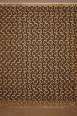 VAKKO MODEL GOLD RENK İP PERDE HAZIR DÜĞMELERİ DİKİLMİŞ İP PERDE 300*270 cm - 2