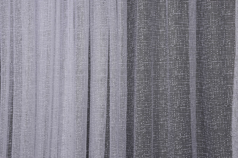 X MODEL BEYAZ RENK TEK KANAT Dikilmiş Pileli Fon Perde 300*260 Cm - 3